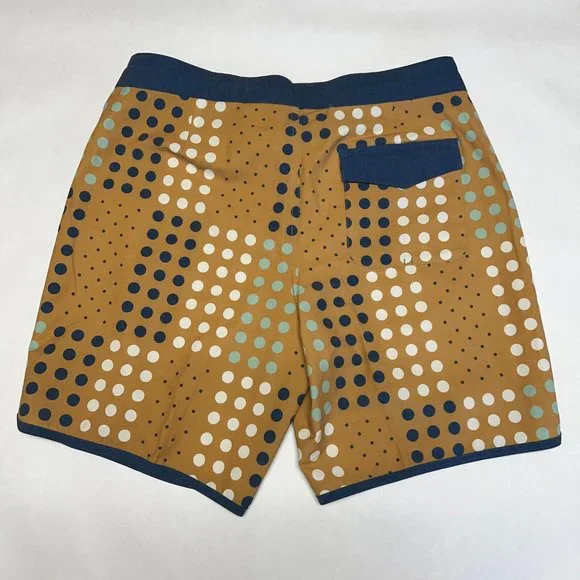 Dark Seas Recycled Boardshorts "Clemente" Gold/Multi